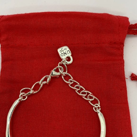 Uno de 50 Lucky Clover Bracelet four-leaf clover charm adjust - Picture 8 of 8